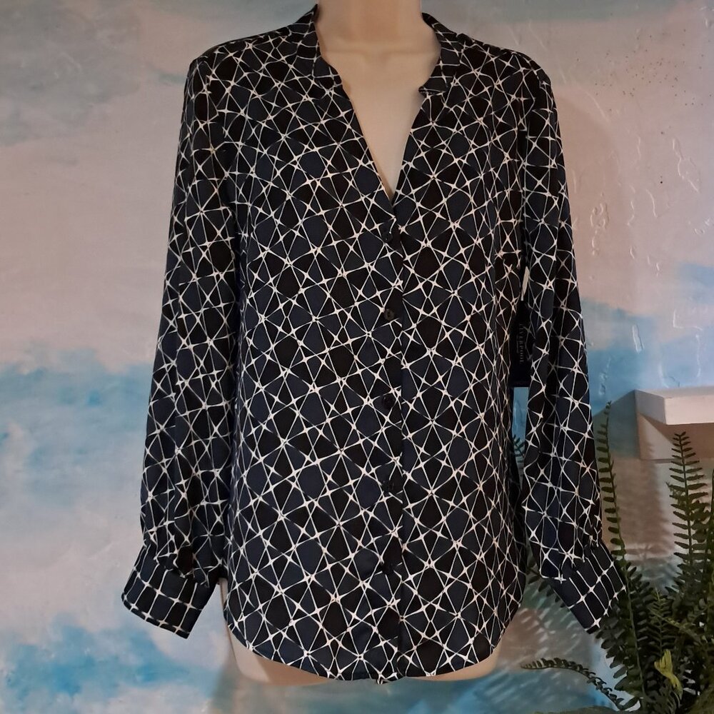 Liverpool size small silky light blouse, NEW WITH TAGS